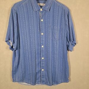Tommy Bahama short-sleeve camp shirt (O400)